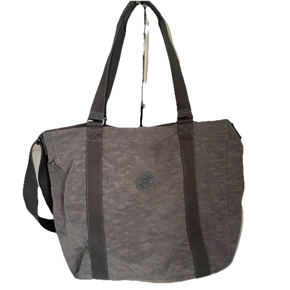 Kipling Adara Medium Nylon Travel Tote Bag Blue Work Travel Tote Bag No Monkey